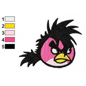 Angry Birds Space Embroidery Design 17